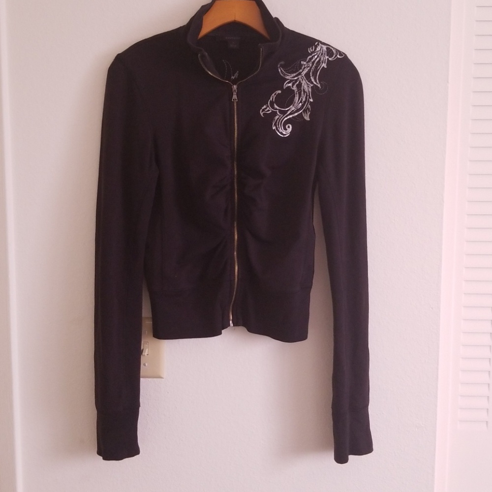 Express black sweater/jacket